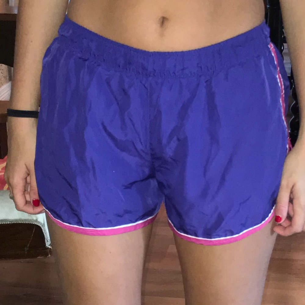 Purple Hind Running Shorts